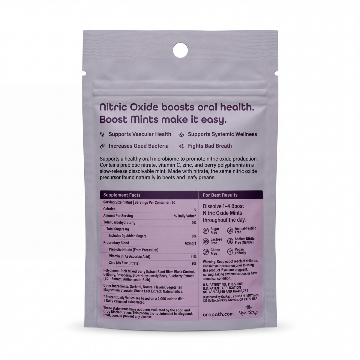 Boost Nitric Oxide Mints